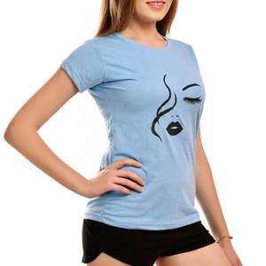 T-shirt pour femme, nouveau style 2026, col rond, manches courtes, matière douce, séchage rapide, respirant - Product Image 3