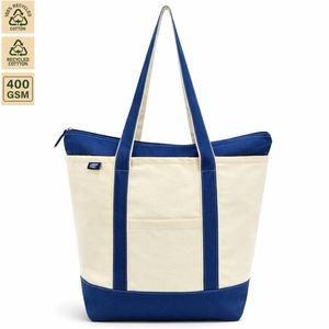460 GSM Cotton Canvas Insulated Cooler Tote <b>Bag</b> Food <b>Cooling</b> 25.5x15.2x15.2 cm Custom Logo Wholesale OEM Model SS223-14Oz - Product Image 3