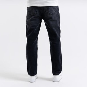 Young <b>Mens</b> Winter Distressed Pencil Pants Washed Urban Edge Denim Pant Streetwear Mid Rise <b>Stretch</b> High Quality Eco-Friendly - Product Image 3