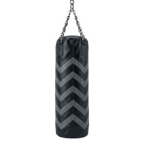Saco de Boxeo Resistente de Cuero Sintético Marrón con Costuras Reforzadas para Entrenamiento de Boxeo y Fitness - Product Image 4