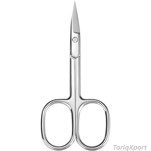 Ciseaux à cuticules en acier inoxydable, lames courbées petites et durables pour la coupe des cuticules, des ongles des mains et des orteils, manucure et pédicure - Product Image 2