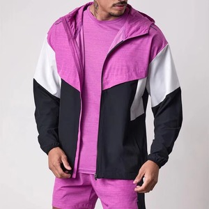 2 Piece Hooded Windbreaker Tracksuit <b>Set</b> Y2K Style Lightweight Summer 100% Nylon <b>Waterproof</b> Streetwear - Product Image 6