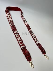 Correa de bolso con cuentas de calidad premium con diseños geométricos diseñada para mujeres elegantes que adoran accesorios de moda audaces. - Product Image 4