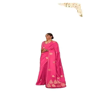 热销婚纱纱丽派对装批发价格从印度出口商印度纱丽批发纱丽