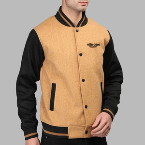 Chaqueta Urbana Casual para Hombre, Estilo Letterman, Ajuste Cómodo, Perfecta para Viajes, Uso Diario y Atuendos Urbanos - Product Image 3