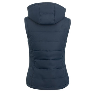 Chaleco de Plumón de Pato Blanco 90% con Capucha, Moda Invierno 2026, Chaleco Informal Cálido y Holgado sin Mangas para Mujer - Product Image 2
