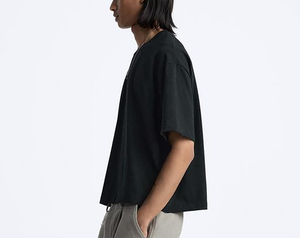 เสื้อยืดคอตตอนหนา 240 GSM ทรงโอเวอร์ไซส์สำหรับผู้ชาย สกรีนโลโก้ได้ ทรงบ็อกซี่ ตัดสั้น สไตล์สตรีทแวร์ - Product Image 3