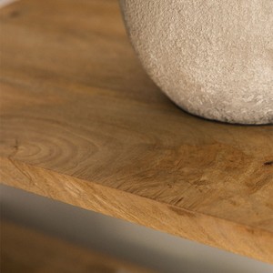 Console en bois de manguier Vandana Amber Mark avec roulettes - Product Image 2