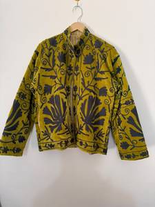 Luxury <b>Velvet</b> Knitted Suzani Embroidery <b>Jacket</b> Wholesale | Handmade Bohemian Ethnic <b>Womens</b> Cotton Lightweight Statement - Product Image 1