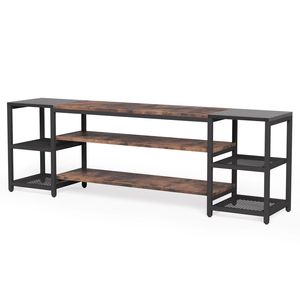 Industrial <b>Design</b> <b>TV</b> Stand with Unique Storage Rack Display Stand - Product Image 6