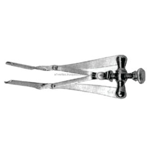 A-1 VERITAS Stainless Steel Nasal Speculum Reusable ENT Examination Instrument For Rhinoscopy & Nasal Procedures | needle holder - Product Image 5