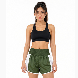 Shorts de Muay Thai para Mujer, Fabricante de Shorts de Muay Thai para Mujer, Shorts de Entrenamiento de Lucha para Mujer, Shorts de Entrenamiento de Kickboxing para Mujer - Product Image 3