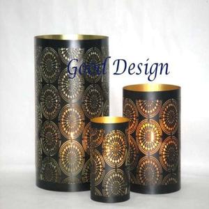 Soporte de luz MoroccanTea perforado 2024, navideñas de la India velas votivas, portavelas de hierro metálico, tarros de Navidad nórdicos para el hogar - Product Image 1