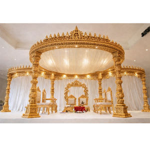 มณฑปงานแต่งงานแบบราชวงศ์สำหรับงานแต่งงานในอินเดียตอนใต้ DST Exports มณฑปงานแต่งงานอินเดียสุดหรูสำหรับงานอีเว้นท์ที่ชิคาโก ขายส่งจากโรงงานในไอร์แลนด์ - Product Image 1