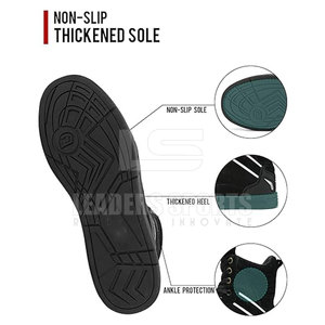 Zapatos de Motocicleta de Cuero Impermeables de Primera Calidad en Oferta, con Logotipo Personalizado, Cantidad al por Mayor, Hechos en Pakistán - Product Image 4