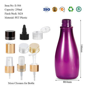 โทนเนอร์บำรุงผิว Unalilia E-504 250 มล. 8 ออนซ์ ขวดพลาสติก PET แบบหัวปั๊มพ่น  ขวดพลาสติกพิมพ์ลายสกรีน สำหรับดูแลเส้นผม - Product Image 3