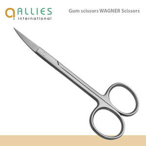 Tijeras de Diseño Dorado con Inserto de Carburo de Tungsteno de 13 cm, Instrumentos Quirúrgicos Generales de Alta Calidad, Tijeras para Cortar Tejidos - Product Image 1