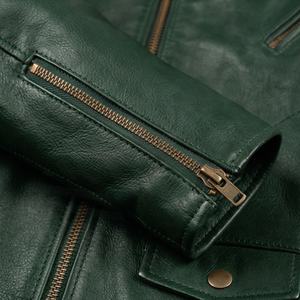 Veste en cuir pour moto NAI-0526A, manteau de motard tendance, vêtements de moto robustes, équipement de protection pour la conduite, couleur personnalisable - Product Image 6