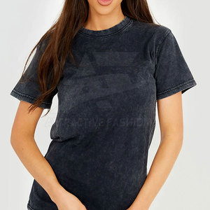 Camiseta de Mujer con Lavado Ácido, Tela Suave, Precio Bajo, Transpirable, Ligera, Cómoda para Uso Diario - Product Image 6