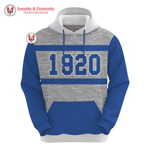 เสื้อฮู้ดผู้หญิง Zeta Phi Beta ปักลายเชนิลล์  สำหรับชมรมพี่น้องชาวกรีก  ผ้าฟลีซ - Product Image 2