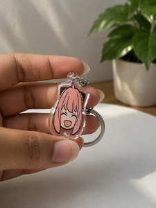 Custom Clear Acrylic Personalized Promotional Logo <b>Keychain</b> with UV Printed Design and UV for Technology <b>anime</b> <b>keychain</b> cartoon - Product Image 3