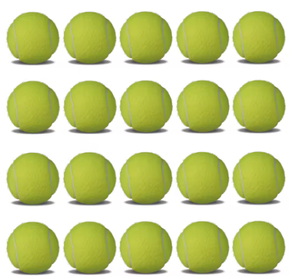 Colorful Tennis <b>Balls</b> Set in Mesh Bag Portable for Entertainment Practice - Product Image 6