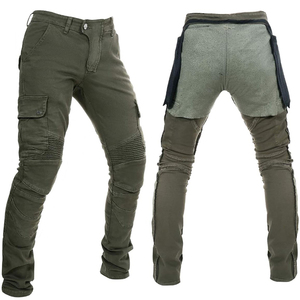 Pantalon de moto tout-terrain avec protection CE, équipement de motocross, jean de moto, pantalon de moto pour l'aventure et le tourisme avec logo personnalisé - Product Image 1