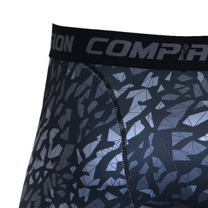 Custom <b>Men</b> <b>Compression</b> <b>Shorts</b> Quick Dry Gym Apparel With Embroidered Logo <b>Men</b> <b>Compression</b> <b>Shorts</b> Slim Fit <b>Men's</b> <b>Shorts</b> - Product Image 5