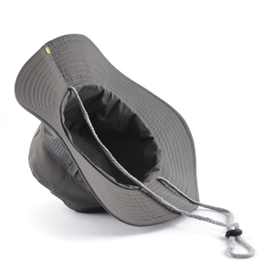 Sombrero de Pescador Unisex de Secado Rápido, Liso, Personalizado, Transpirable, con Cordón - Product Image 5