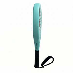 Raquette de paddle de plage en fibre de carbone personnalisable avec revêtement mat résistant à l'usure, noyau en mousse EVA souple et absorption des chocs - Product Image 2