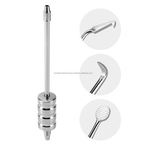 Kit Manual de Extracción de Coronas y Puentes Dentales WORLD PRECISION SURGICAL, Herramienta de Extracción Protésica de Acero Inoxidable con Empuñadura Acolchada para Clínica - Product Image 3