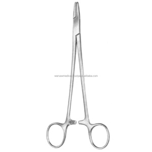 Hot-Selling WARSAW MEDICAL Straight /Curved Mayo-Hegar Needle Holder Reusable Suture Surgical Instruments CE Certified - Product Image 3