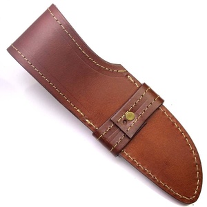 Funda para Cuchillo de Caza de Cuero Puro con Logotipo Personalizado OEM al por Mayor, Color Personalizado, Fácil de Transportar, Garantía de 3 Años - Product Image 2