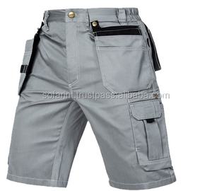 Short Cargo Homme 100% Coton avec 6 Poches Corgo OEM Anti-Rides 6 Poches Polyester Cargo Short - Product Image 1