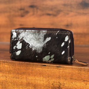 Portefeuilles en Cuir de Fourrure Métallique Véritable Faits à la Main, Vente à Chaud, Multi Usages, Embrayages Élégants Vintage Uniques pour les Usages Quotidiens - Product Image 3