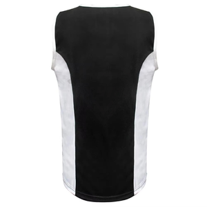 Débardeur sans manches en polyester noir uni pour hommes, idéal pour l'équipement de boxe, équipement de kick-boxing personnalisé, uniforme de boxe en gros - Product Image 3