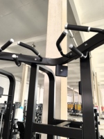 Appareil de musculation commercial en acier Q235 pour exercices des bras, machine de tirage vertical et d'aides aux dips et tractions pour salle de sport