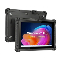 Tableta Robusta de Alta Gama con Windows I16J, 10.1" Windows 11 IoT Enterprise, N5100, WiFi 5, Intercambiable en Caliente, IP65 para Trabajos de Construcción