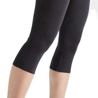Legging Capri Femme Taille Haute Uni Sur Mesure 2026 – Effet Ventre Plat, Élastique Amincissant, 220g - Product Image 2