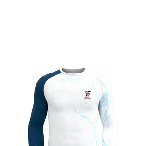 Haut de sport à manches longues Solid Trader de qualité supérieure, séchage rapide, élastique, protecteur, respirant, équipement de fitness, Rash Guard - Product Image 3
