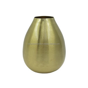 Jarrón Decorativo de Hierro con Diseño Floral, Estilo Real, para Decoración del Hogar y Bodas, Jarrón de Metal Color Dorado, Hecho a Mano, al por Mayor - Product Image 5