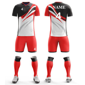 Uniformes Deportivos de Color Sólido de Último Diseño, Ropa de Fútbol de Secado Rápido, Uniformes de Entrenamiento para Toda Temporada, Uniforme de Fútbol - Product Image 1