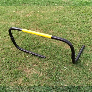 Vallas de Agilidad de PVC Amarillo y Negro, Vallas de Velocidad con Peso, Obstáculos de Entrenamiento para Ejercicios de Fútbol - Product Image 5