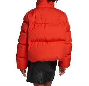 Daily outerwear Short Quilted <b>Jacket</b> Women Women's <b>Cropped</b> Padded Coat <b>Cropped</b> length Custom Logo Clothing Supplier Bulk Supply - Product Image 2