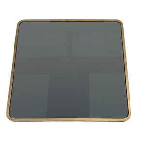 Table basse moderne en métal, table centrale rectangulaire, table d'appoint minimaliste pour salon - Product Image 5