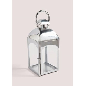 Farol de Metal Negro de Estilo Real con Diseño Moderno, Ecológico y Duradero, Decorativo para el Hogar, de Vidrio y Hierro con Acabado Brillante - Product Image 5