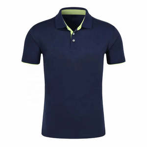 Polo homme personnalisé OEM, broderie de logo de haute qualité, coton piqué 220 GSM, t-shirt polo décontracté pour uniforme de travail d'entreprise - Product Image 1