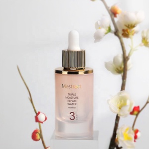 Botellas de suero de vidrio de fondo grueso de lujo, botella de gotero de plata de esencia con hombro, 30ml - Product Image 4