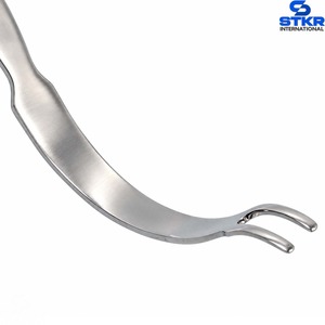 Retractor de ligamentos colaterales PCL con punta de 5 mm y herramienta curva resistente con espaciado de 11 mm - Product Image 4
