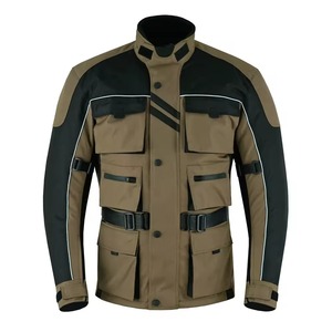 Nouvelle veste de moto personnalisée coupe-vent imprimée, tissu Cordura, protection, équipement de performance, manches longues, couleur personnalisée - Product Image 1